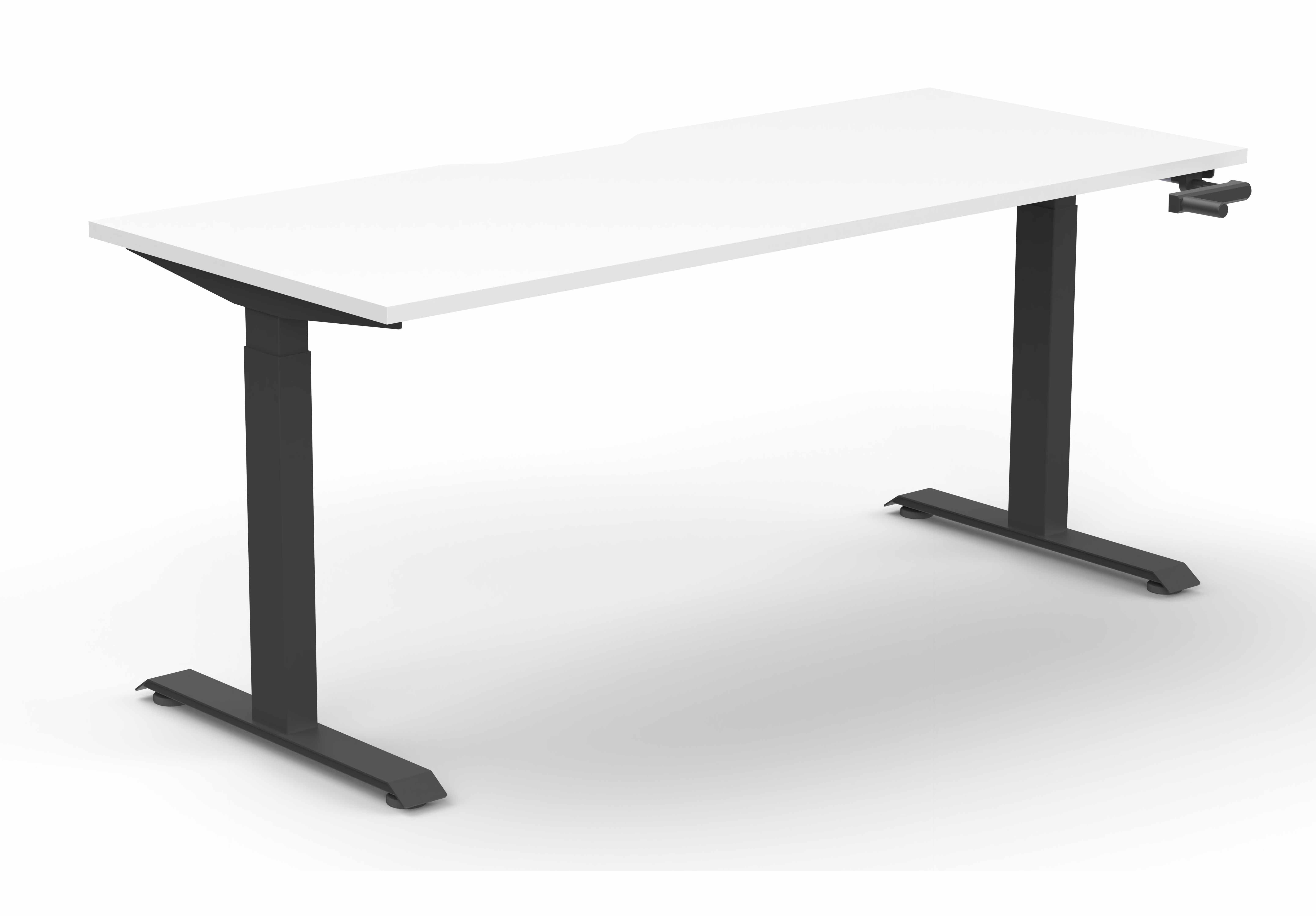 Boost Manual Sit-Stand Single Sided Workstation